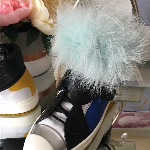Fendi Carlito fur sneakers - Picture 3 of 8